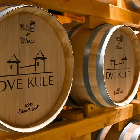 ホテル Dve Kule & Winery Bacinci